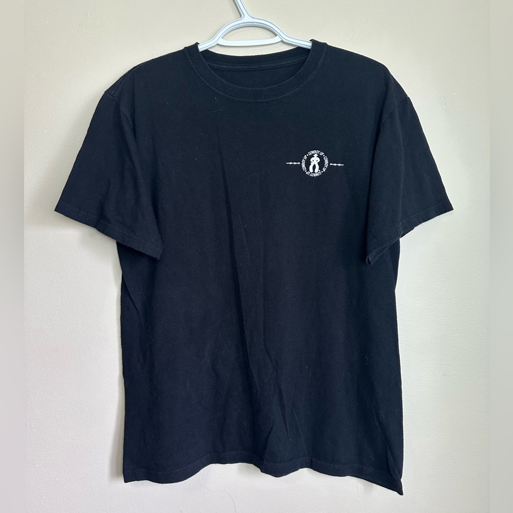 Cowboy up Size M Men's Black Shirt